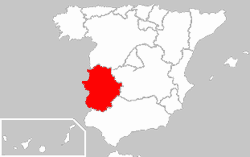 Lag vun Extremadura a Spuenien