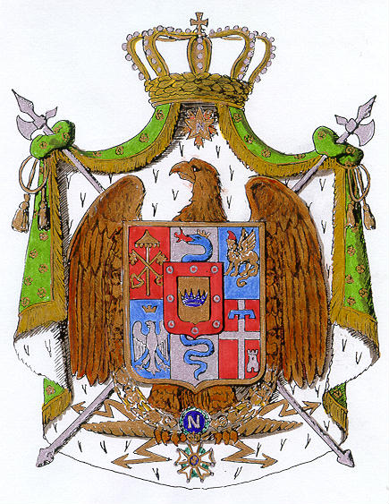Escudo del Reino de Italia hacia el 1806