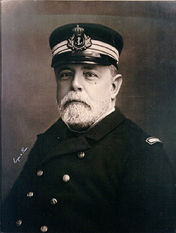 Партрэт іспанскага адмірала Паскуале Сервера-і-Тапетэ (1839—1909).