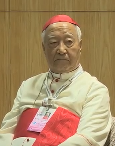 Nicholas kardinál Čong Čin-sok ve Vatikánu (2014)