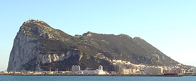 Peñón de Gibraltar, Gibraltar.