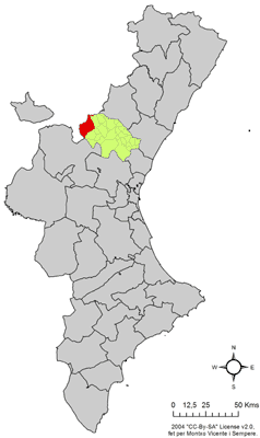 El Toro - Localizazion