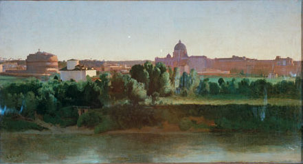 Vue du château Saint-Ange, 1825-1828 Musée national des Arts décoratifs de Buenos Aires.