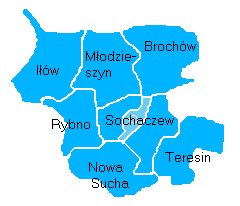 Plan powiatu sochaczewskiego