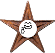 For laughing in the face of crisis, and by so doing removing the same, I, Sam Blacketer award you this barnstar. Sam Blacketer 23:47, 12 March 2007 (UTC)