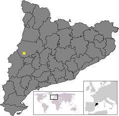 Balaguer – Mappa