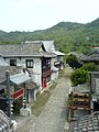 Reproduction of traditional Chinese street.