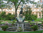 Fountain of Diana, in the gardens of the Château de Fontainebleau