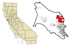 Location in Marin County and California