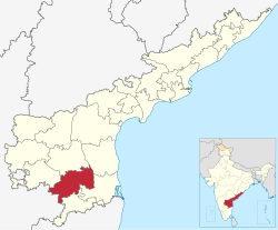 Location of अन्नमय्या जिला की स्थिति