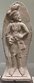 Divinité de la fécondité. Chandraketugarth, Période Sunga. Terre cuite, IIe – Ier siècle av. n. è, H. 20 cm env. Musée Guimet
