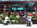 A green grocer in Vietnam