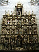 Retablo mayor de la iglesia del convento de San Pablo de Palencia.