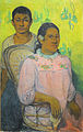 Paul Gauguin - Jeune Fille et Garçon (1899)