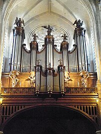 Cathédrale Sainte-Croix d'Orléans, grand orgue.