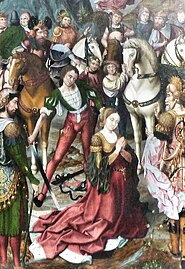 Sainte Catherine par Jan I Van Rillaer de Oude