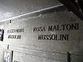 Tomba di Alessandro e Rosa Maltoni Mussolini