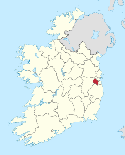Kaart van South Dublin