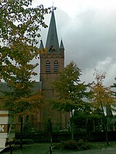 De torre van de Sinte-Morriskerke