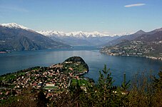 Lago Como, na Lombardia.