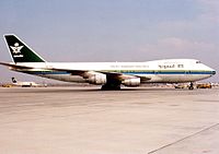 Boeing 747-168B компании Saudi Arabian Airlines