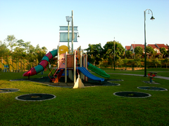 A Bukit Jelutong neighborhood playground.