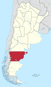 Provincia del Chubut – Localizzazione