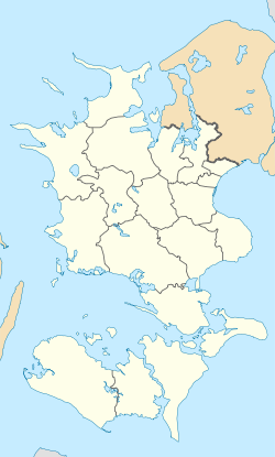 Smålandsfarvandet nord for Lolland, Guldborgsund, Bøtø Nor og Hyllekrog-Rødsand ligger i Sjælland