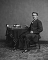 Image 11Thomas Edison with his second phonograph, photographed by Levin Corbin Handy in Washington, April 1878 (from History of technology)