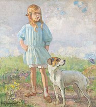 Girl with a Dog, 1910