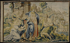 Tapisserie d'Ulysse chez les Phéaciens (XVIIe siècle).