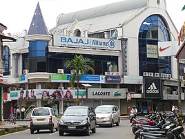 Commercial area in Panaji