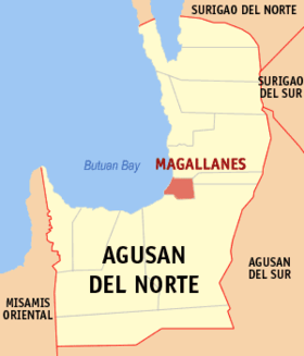 Mapa a pakabirukan ti Magallanes