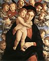 Madonna dei cherubini di Andrea Mantegna - Pinacoteca di Brera Milano