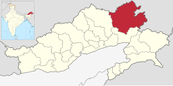 Location in Arunachal Pradesh