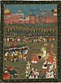 Image 27Aurangzeb during the Siege of Golconda, 1687 (from History of Hyderabad)