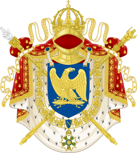 Primer escudo de armas imperial (1804-1815)