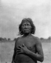 Photographie d'un amérindien chulupi