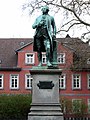 Lessing Monument (German: Lessing-Denkmal) in Braunschweig; cast by Georg Ferdinand Howaldt.