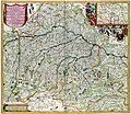 Bavaria Inferior auf der Karte von 1688