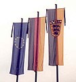 Landesdienstflagge (großes Wappen) vor dem 13. November 2020