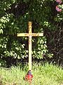 Krzyż przy skrzyżowaniu ul. Dębowskiego i Krokiew