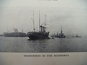 Russian fleet in the Bosporus