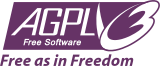 AGPLv3 logo