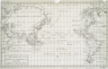 Image 3Map of the Pacific Ocean during European Exploration, circa 1754. (from Pacific Ocean)