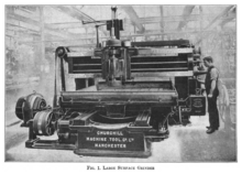 Large surface grinder, Churchill Machine Tool Co Ltd 1913