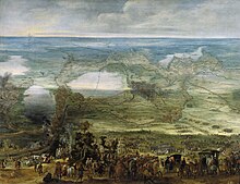 Gemälde, welches die Belagerung von Breda 1624/25 zeigt