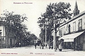 L'hypercentre de Blagnac, boulevard Jean Rivet (1910).