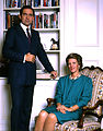 Հունաստանի նախկին Արքա Կոնստանտին II-ը (ծնվ. 1940թ.) և յուր տիկինը՝Դանիո արքայադուստրը (ծնվ. 1946թ.)
