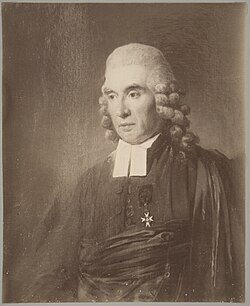 Porvoon hiippakunnan piispa Zacharias Cygnaeus vanhempi, Carl Fredrik von Bredan öljymaalaus.
